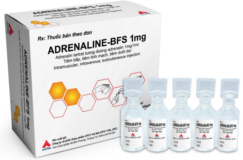Adrenaline® – Công dụng & Liều lượng điều trị bệnh