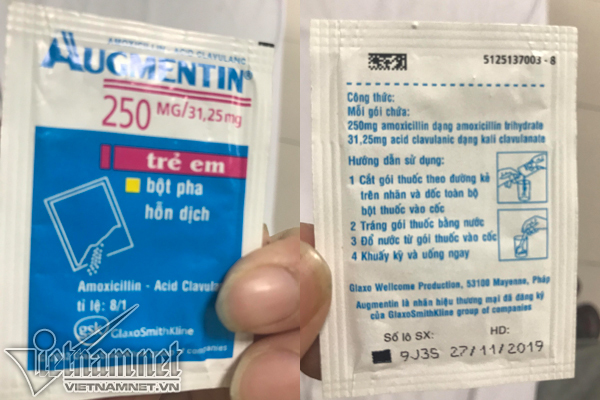 Bệnh viện Nhi TW bị tố dùng thuốc kháng sinh hết hạn cho bệnh nhi