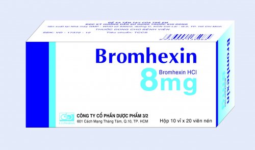 Bromhexin Actavis 8mg được đề xuất sử dụng cho những bệnh lý phổi nào?
