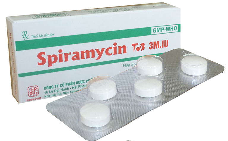 Hướng dẫn liều dùng thuốc Spiramycin điều trị bệnh