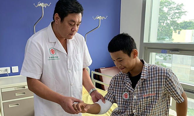 Kỹ thuật mới nối xương bị gãy vụn