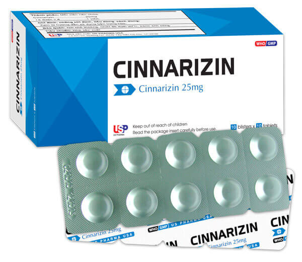 Tổng hợp những thông tin liên quan đến thuốc Cinnarizin