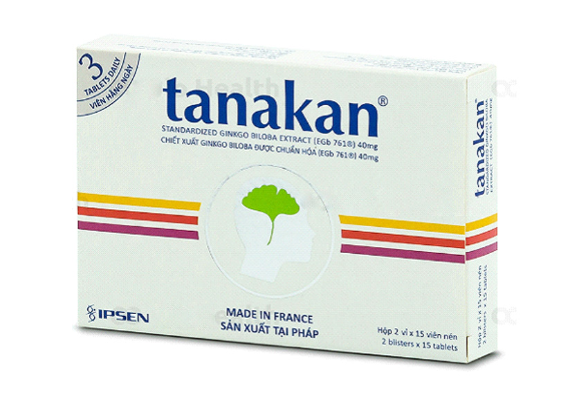 Tổng hợp những thông tin liên quan đến thuốc Tanakan®