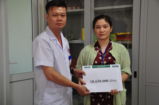 Bé Dương bị ung thư máu tiếp nhận hơn 18 triệu đồng