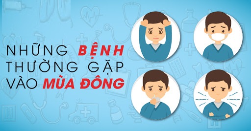 Cách phòng và trị các bệnh thường gặp vào mùa đông
