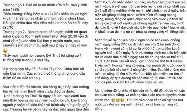 Bộ Y tế khẳng định chưa ghi nhận chủng virus lạ gây viêm cơ tim