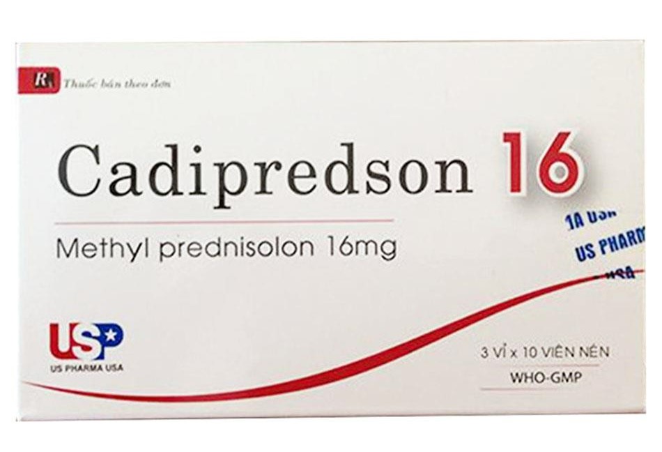 Cần lưu ý gì khi sử dụng thuốc Cadipredson 16 trong điều trị viêm nhiễm?