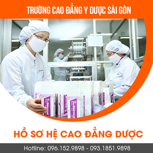 Hồ sơ xét tuyển Cao Đẳng Dược TPHCM năm 2024