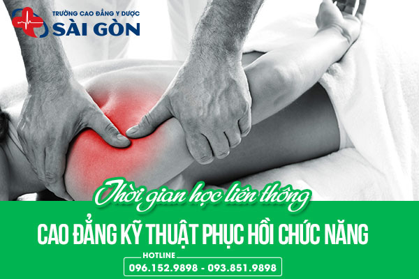 Liên thông Cao đẳng Phục hồi chức năng Sài Gòn 2018
