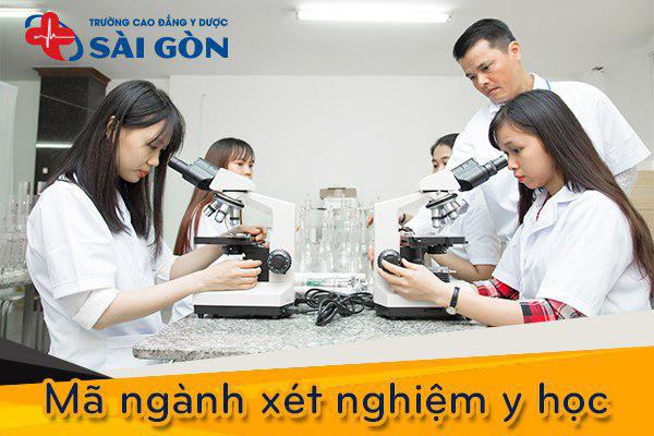 Mã ngành Xét nghiệm Y học Sài Gòn năm 2018