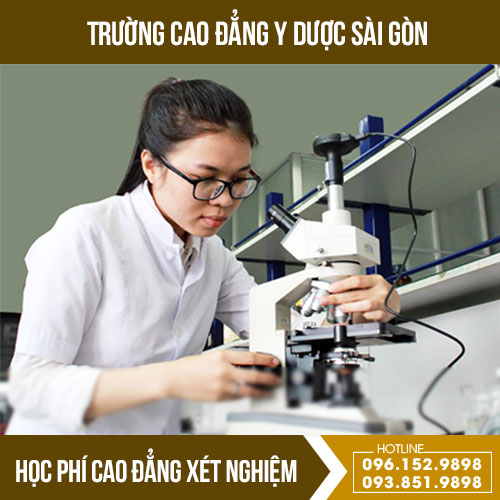 Mức học phí Cao đẳng Xét nghiệm Sài Gòn năm 2018 có cao không?
