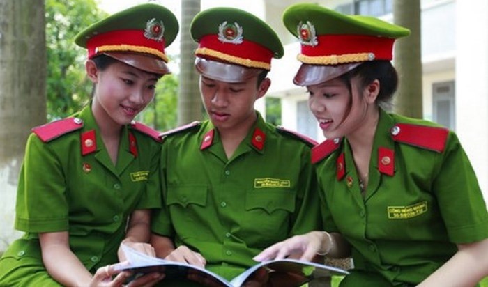 Thông tin từ Bộ Công an đăng ký dự tuyển vào các trường CAND