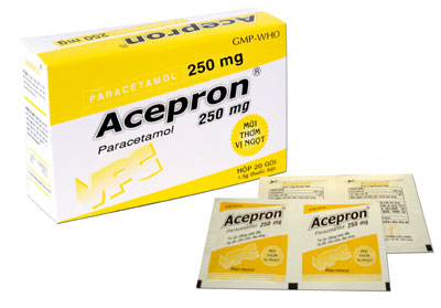 Tổng hợp những thông tin liên quan đến thuốc acepron 250mg