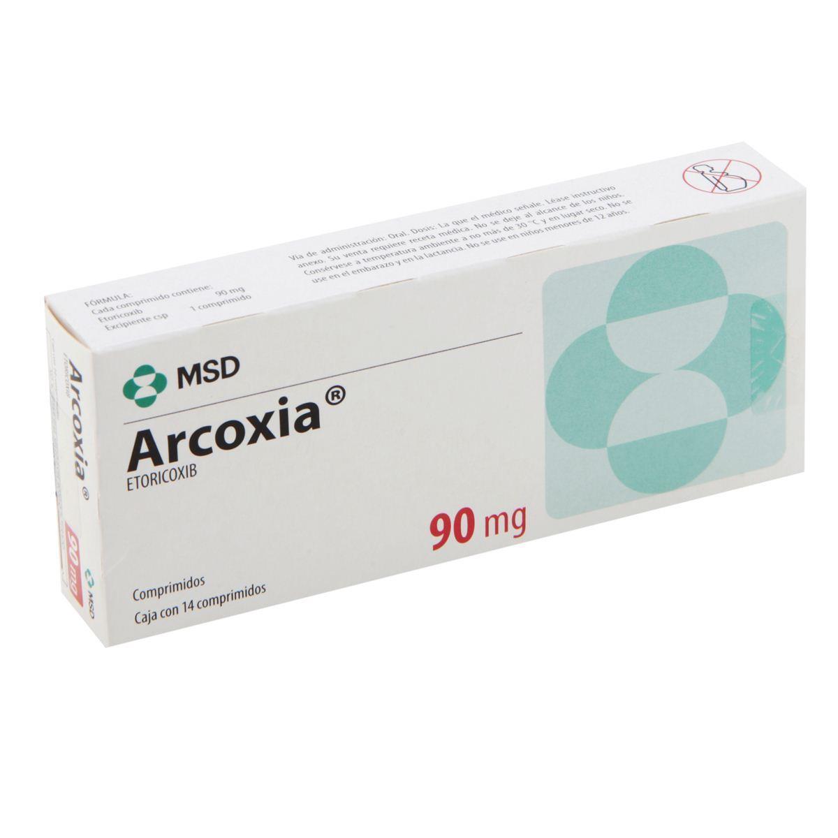 Thông tin về thuốc arcoxia 90mg - Công dụng và liều dùng tương ứng 1