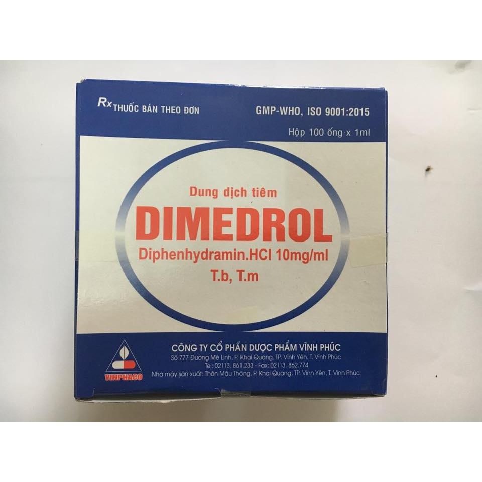 Dimedrol® - Liều lượng & Cách dùng thuốc an toàn