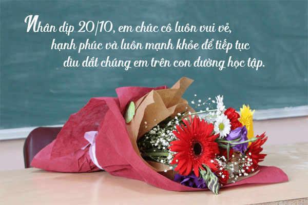 Tổng hợp những lời chúc ý nghĩa tặng cô ngày 20/10
