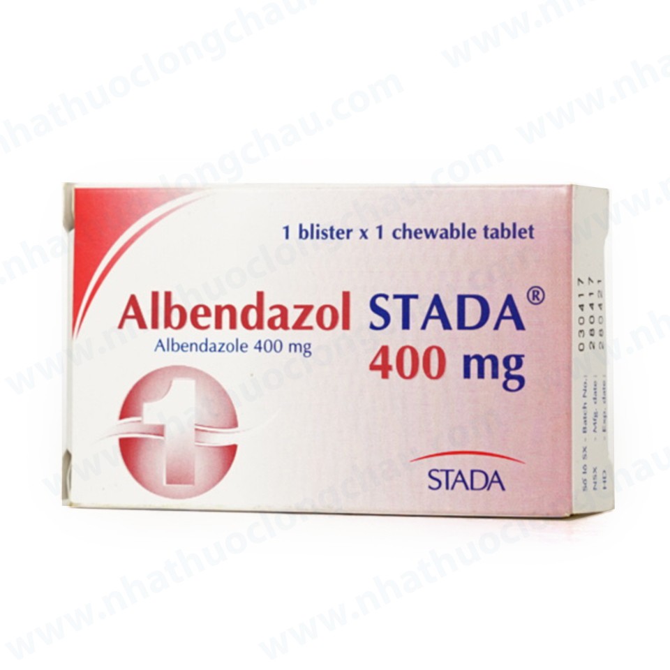 Tìm hiểu về thuốc Albendazole 400mg - Công dụng và liều dùng 2