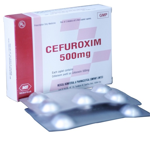 Cách sử dụng thuốc Cefuroxim 500mg 