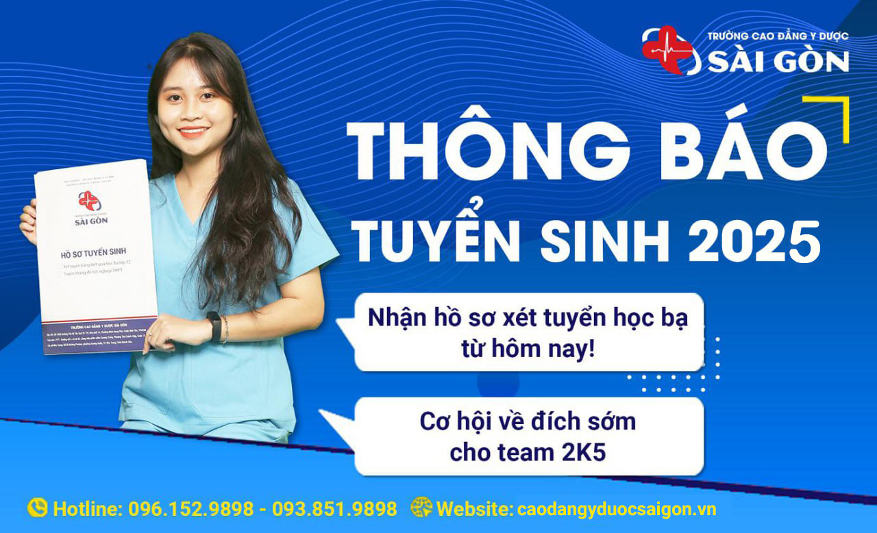 Thông báo học phí Cao đẳng Y Dược Sài Gòn năm 2025