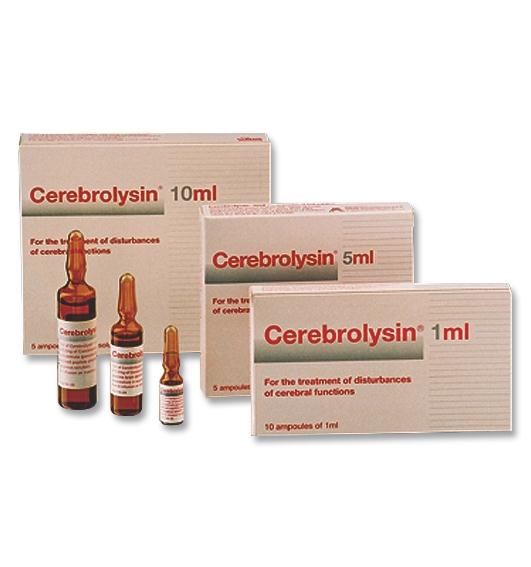Cerebrolysin - Hướng dẫn về liều dùng thuốc tương ứng 2