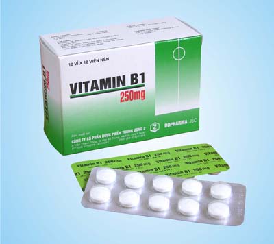 Tác dụng của thuốc vitamin B1 là gì?