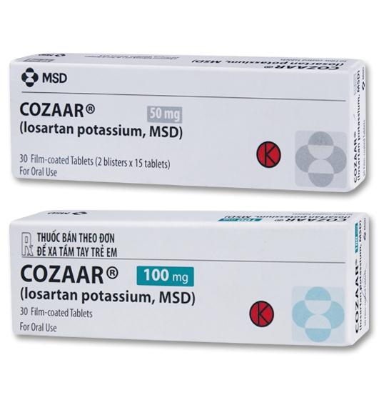 Những điều cần biết về thuốc tăng huyết áp Cozaar 2