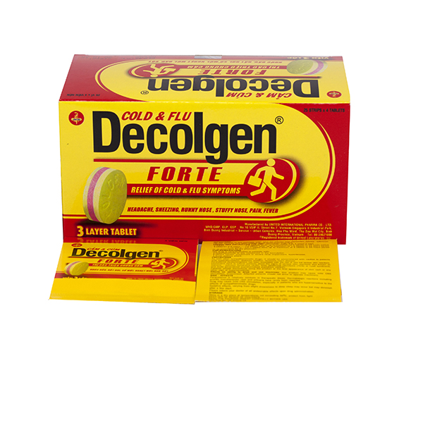 Tổng hợp những thông tin liên quan đến thuốc Decolgen 2