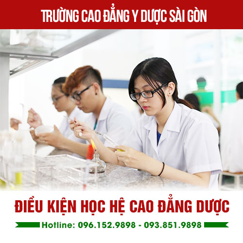 Điều kiện xét tuyển Cao đẳng Dược Sài Gòn
