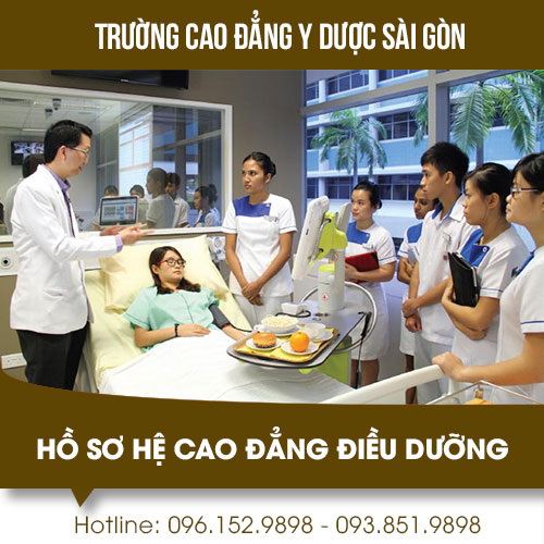 Mẫu hồ sơ đăng ký xét tuyển Cao đẳng Điều dưỡng Sài Gòn năm 2018 2