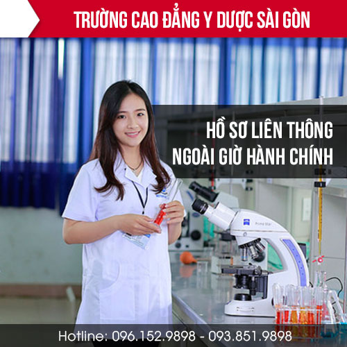 Hồ sơ học Liên thông Cao đẳng Y Dược Sài Gòn năm 2018