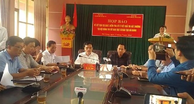 Ông Vũ Trọng Lương người đứng đầu vụ việc nâng điểm tại tỉnh Hà Giang bị xử lý ra sao?