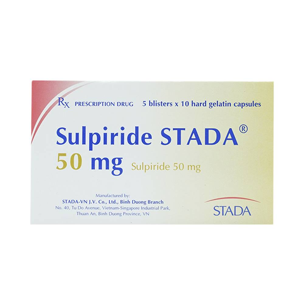 Hướng dẫn về cách dùng & Liều dùng của thuốc Sulpiride 2