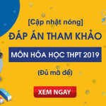 Đáp án đề thi Hóa học THPT Quốc gia 2019 đầy đủ 24 mã đề