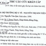 Bộ trưởng Tiến vào cuộc vụ người nhà tố bác sĩ làm bé sơ sinh bị liệt tay trái, dị tật mắt
