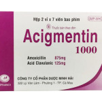 Cách dùng thuốc Acigmentin 1000 hiệu quả