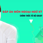 Đáp án môn Tiếng Anh chính thức của Bộ GD&ĐT kỳ thi THPT Quốc Gia 2018