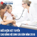 Điều kiện xét tuyển Cao đẳng Hộ sinh Sài Gòn năm 2024 có gì thay đổi?