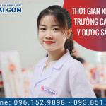 Thời gian nộp hồ sơ xét tuyển trường Cao Đẳng Y Dược Sài Gòn năm 2022