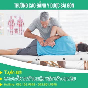 Tuyển sinh Cao đẳng Vật lý trị liệu Sài Gòn năm 2018