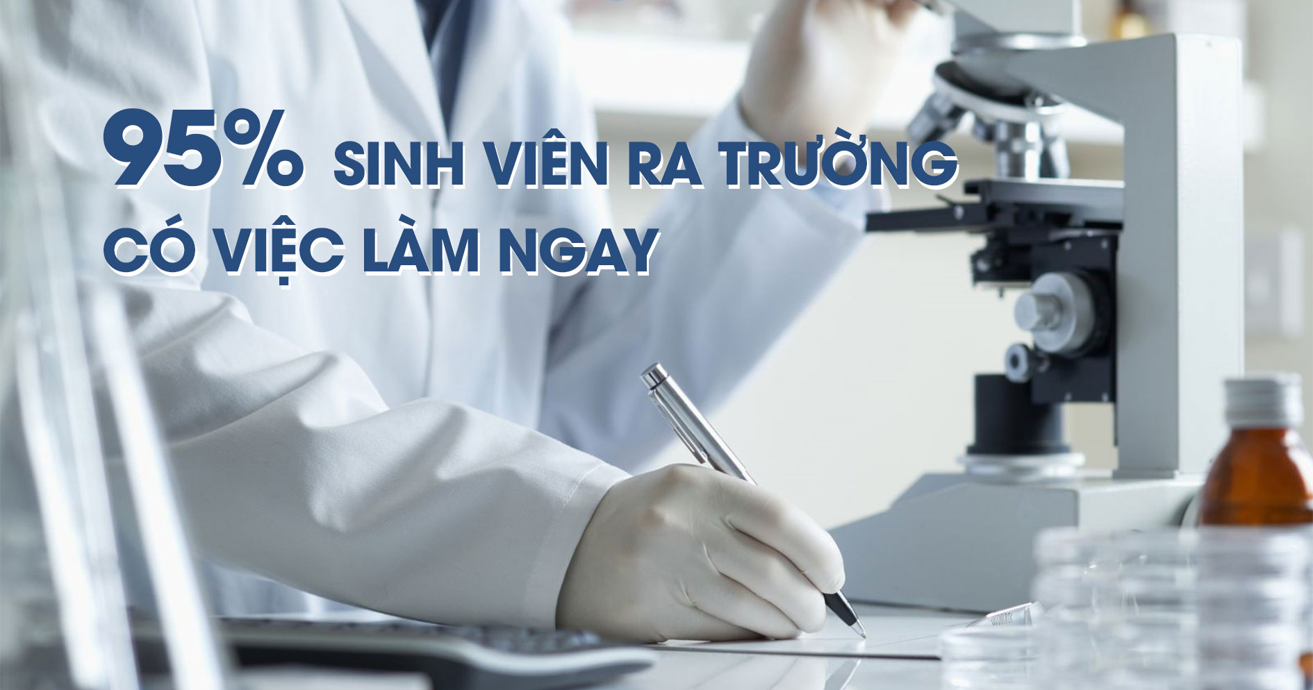 95% sinh viên ra trường có việc làm